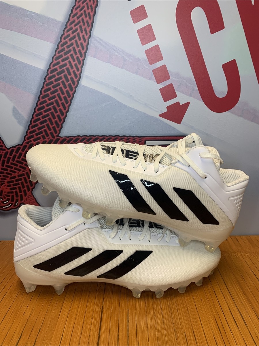 Adidas Freak Mid Football Cleats “White Black” Men display picture 1