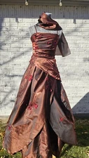 Formal Gown Wedding or Quinceañera Dress sz Medium ASPEED