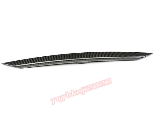 For INFINITI Q50 2018-2021 Rear Trunk Lid Gate Edge Cover Trim Real Carbon Fiber - Picture 3 of 6