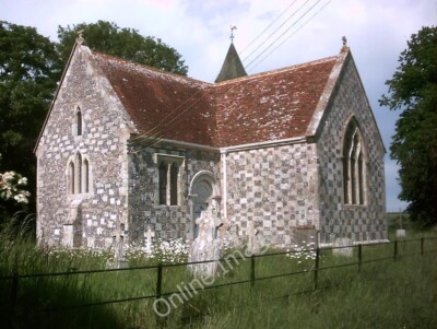 Foto 6x4 Nikolauskirche Little Langford Little Langford\/SU0436 A c2004