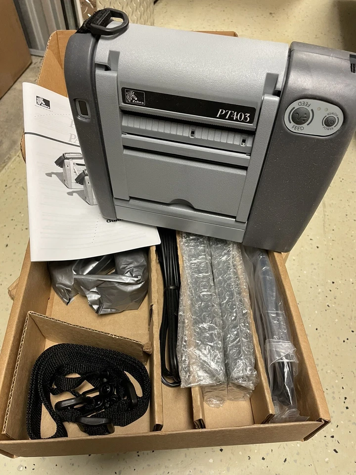 Intermec Zebra PT400 PT403 Portable 4.25" Label Printer PT473-050-55400 New - Image 2 of 4