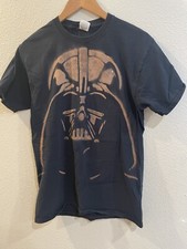 Vintage Bleached 90  s Darth Vader Shirt Medium