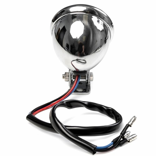 Motorcycle Universal Bates Style LED Taillight Brake Light For Bobber Cafe Racer - Picture 4 of 4