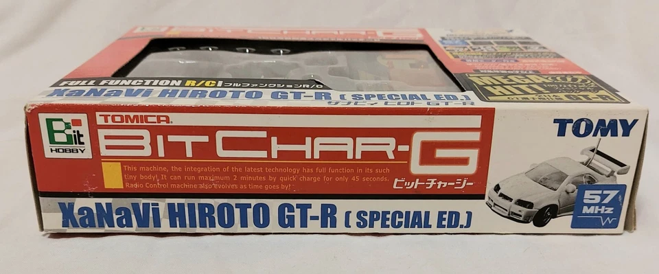 Coche de radiocontrol Xanavi Hiroto Tomica TOMY BIT CHAR-G Nissan GT-R 01 Gran Turismo Concept Foto 2 de 4