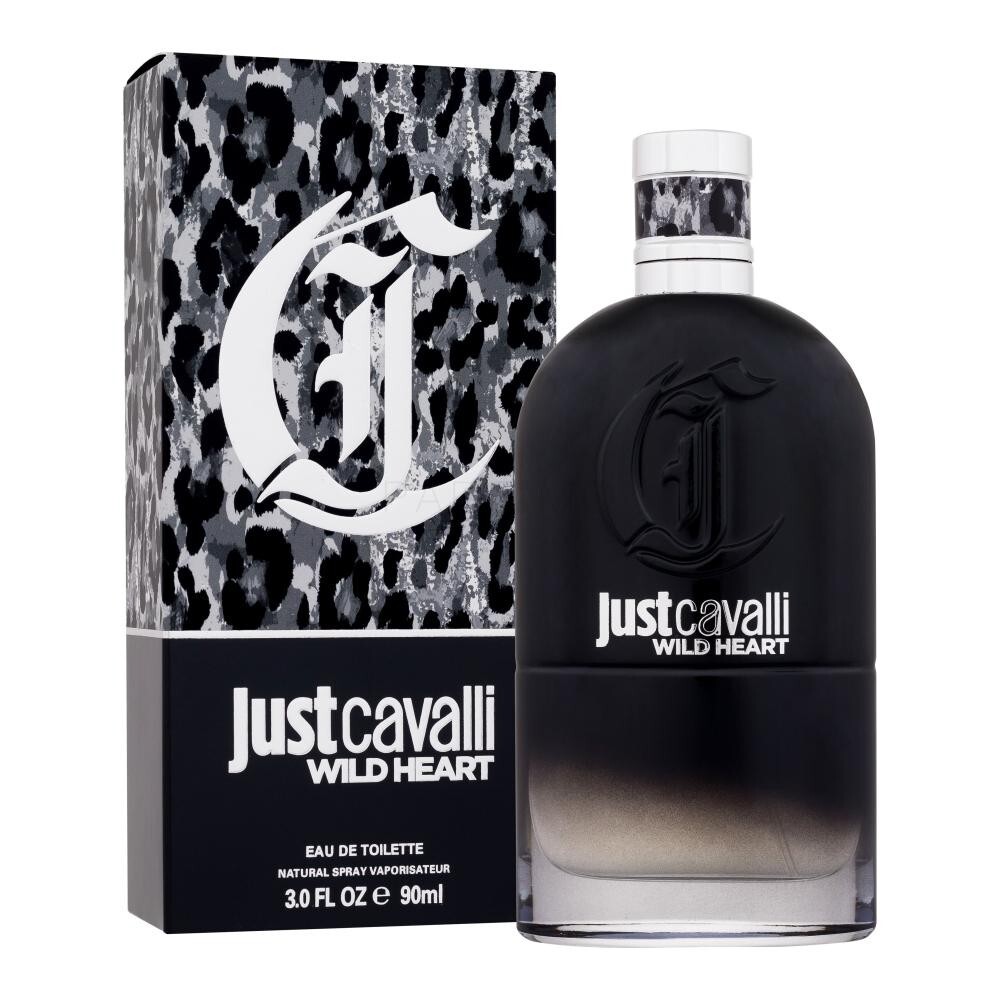 Roberto Cavalli Just Cavalli Wild Heart for Him 3.0 oz / 90 ml Eau