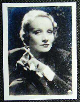 1 x Karte Adler Design Stars of the Silver Screen Marlene Dietrich # 17 von 25