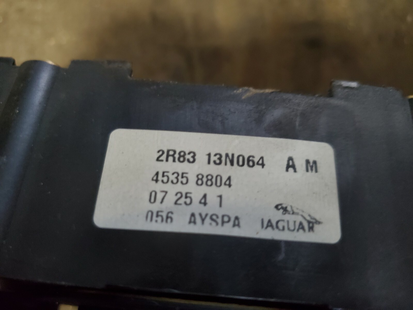 200320042005200620072008 JAGUAR STYPE CLOCKSPRING 2R8313N064AM