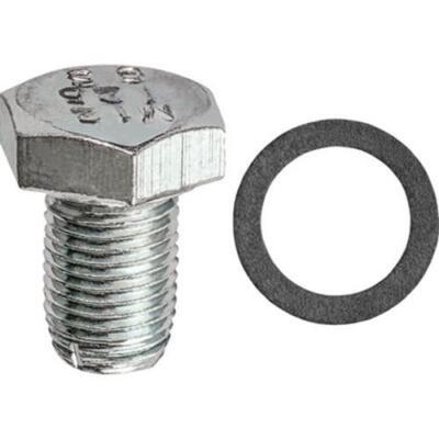#ad Oversize Single oil pan drain plugs with fibre gaskets M12 1.25 Qty 1 $19.99
