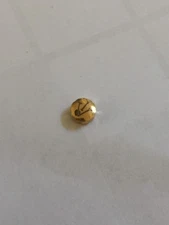 NOS Vintage INVICTA IV Crown 4,5 X 2.3 Mm Tap 0.9 Tube 2.0 Yellow Gold