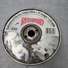 Red Brand Electric Fence Wire 1/4 mi Galvanized 17 Gauge
