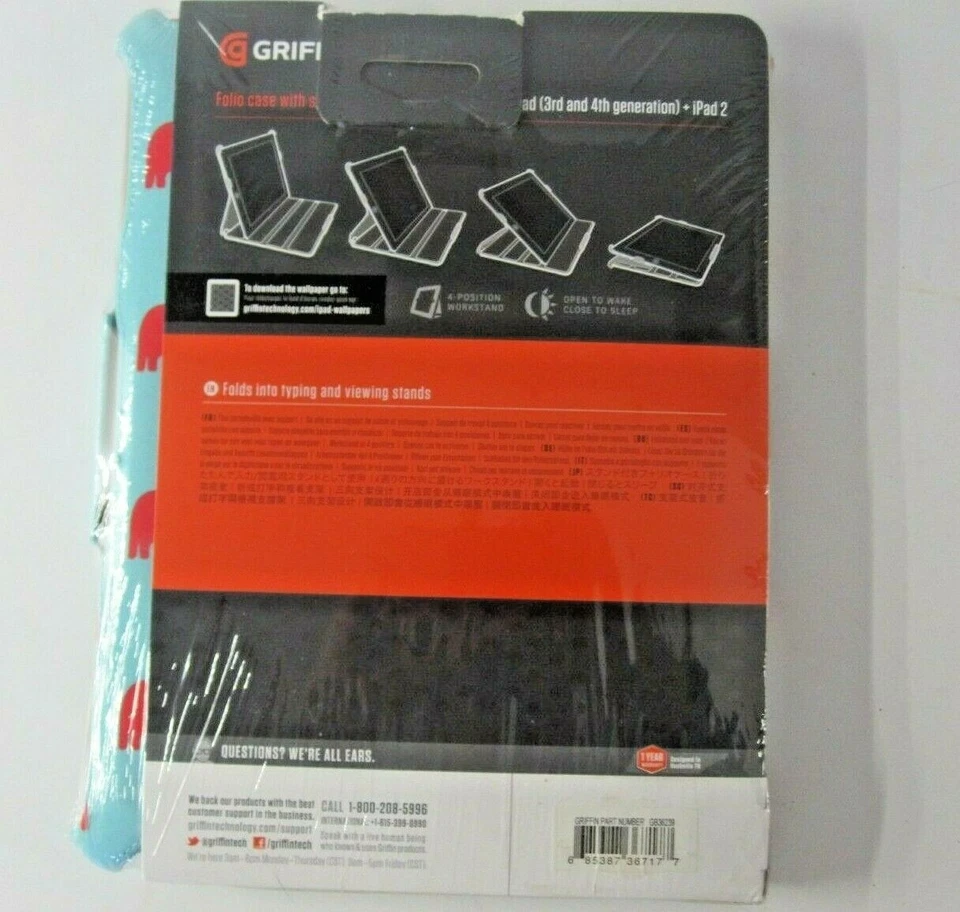 Griffin Habit Journal Case for Apple iPad 3rd & 4th Generation or iPad 2 - Image 3 of 4