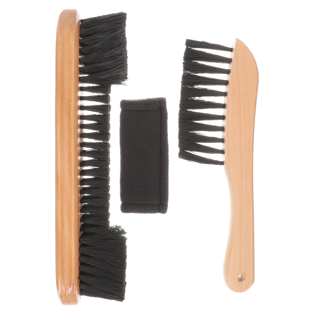 Billiards Club Cleaning Kit with Cue Polisher and Table Scrubber