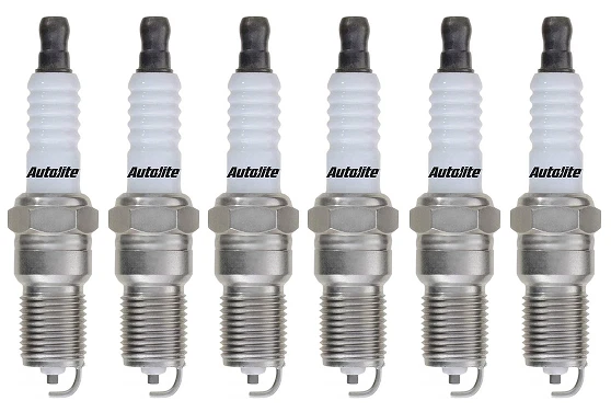 SET OF 6 AUTOLITE IRIDIUM SPARK PLUGS FOR MAZDA MILLENIA TA KJ 2.3L V6 - Image 2 of 2
