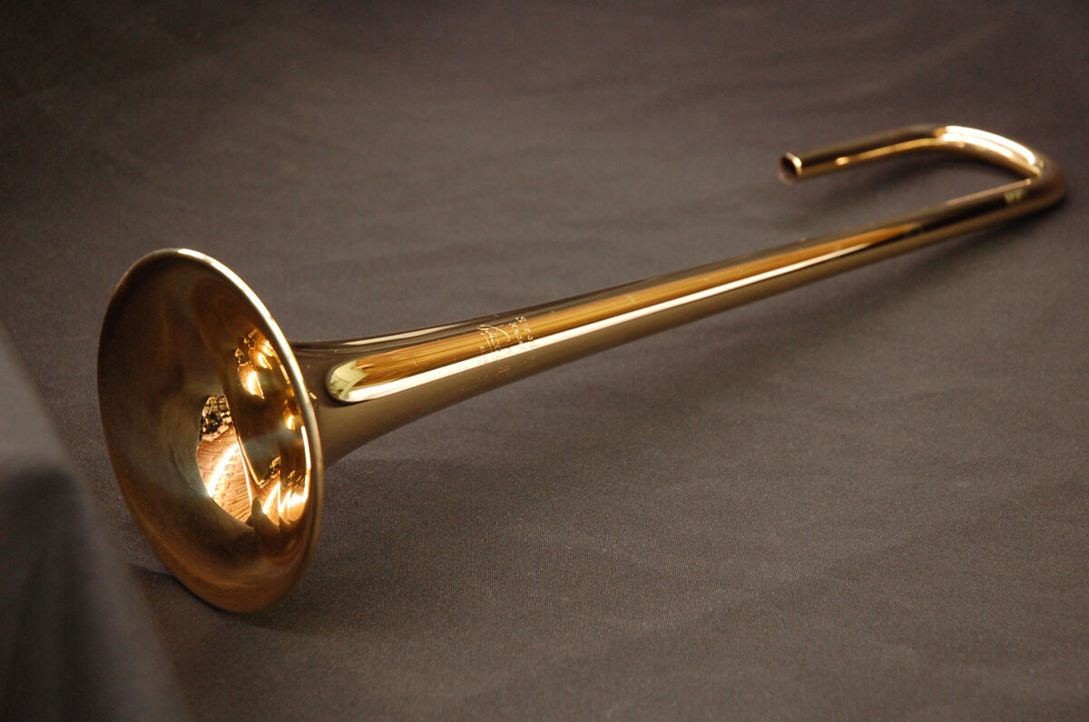 Genuine Bach Stradivarius Bb Trumpet Bell #37GH, Raw Gold Genuine Bach Stradivarius Bb Trumpet Bell #37GH, Raw Gold