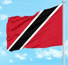 TRINIDAD AND TOBAGO FLAG 3X5 TRINIDAD Banner Grommets Polyester