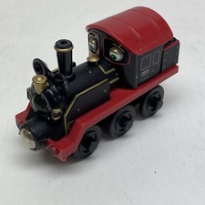 Chuggington Wooden Railway Train Engine Old Puffer Pete Preowned A