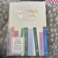 Book Lovers Journal I'm Booked All Week Hard Cover Book By Designworks Ink 2022