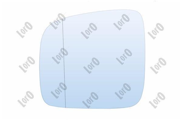ABAKUS Heated Aspherical Side Mirror Glass 4047G03 For VW Left 2003-2009