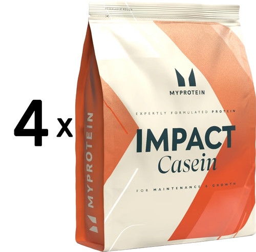 4 x Myprotein Impact Casein -