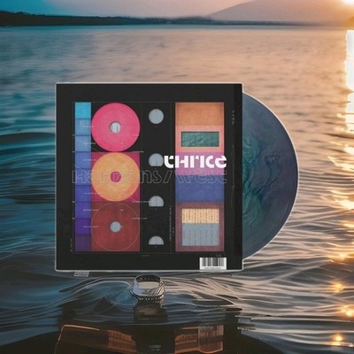 THRICE HORIZONS/ WEST 2025 Summer Sky SPLASH DELUXE EXCLUSIVE Vinyl GNASH!!!