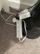 Ultra Thin Flat Plug Power Strip, 12 Outlet Surge Protector with 5Ft Cord