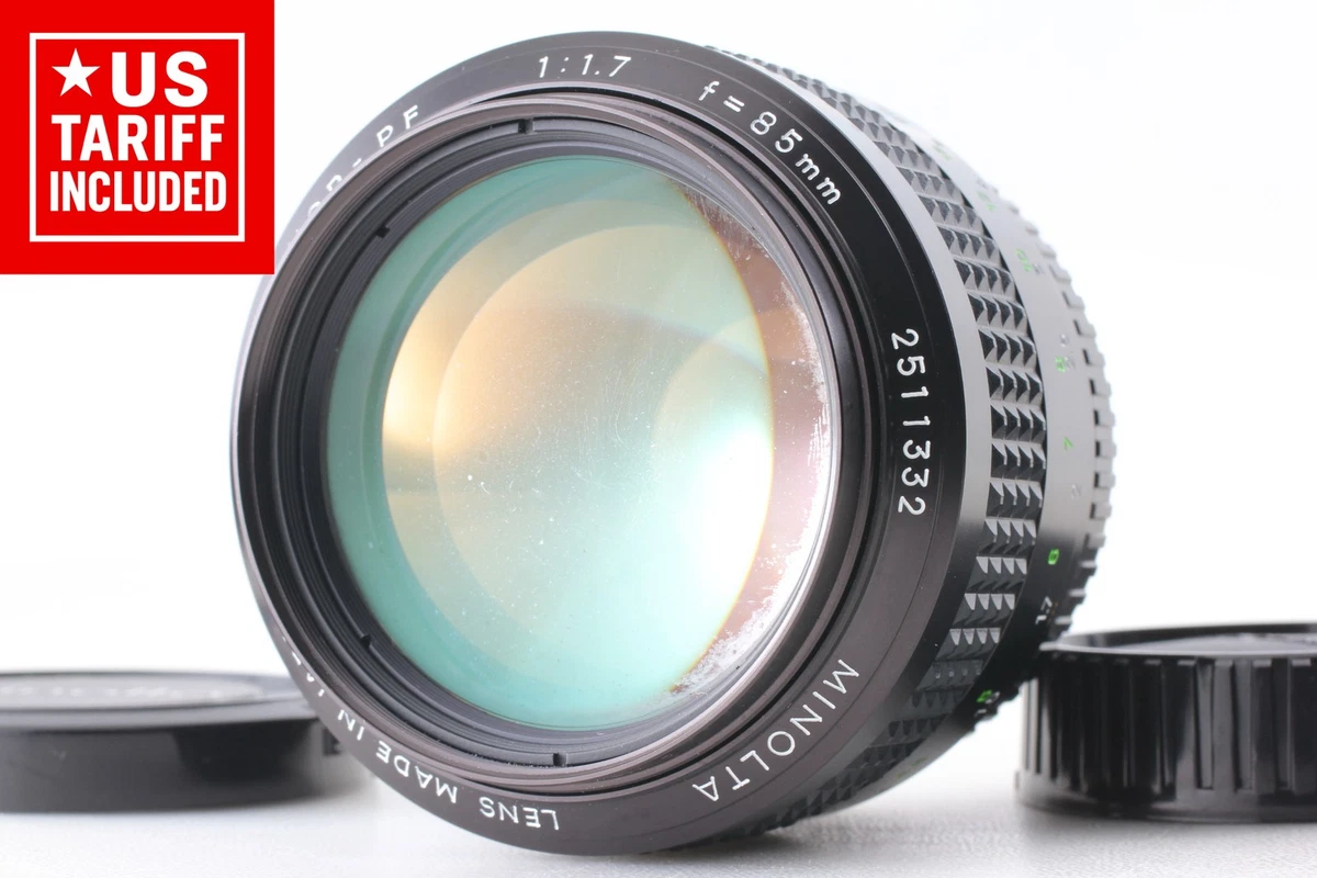 Minolta 85mm f/1.7 Camera Lenses for sale - eBay