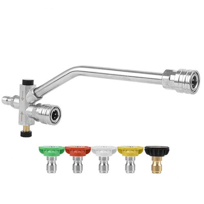 #ad Dual Connector Lance Dual Lance Pressure Washer Wand for Foam Cannon with 5 ... $23.08