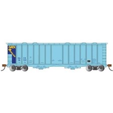Train miniature Bachmann BAC70618 HO GATX 4180 trémie couverte de glissement d'air GATX n°56131