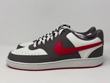 Nike Court Vision Low P NBK Next Nature Low Grey Red Men's Sneakers IM0459-101