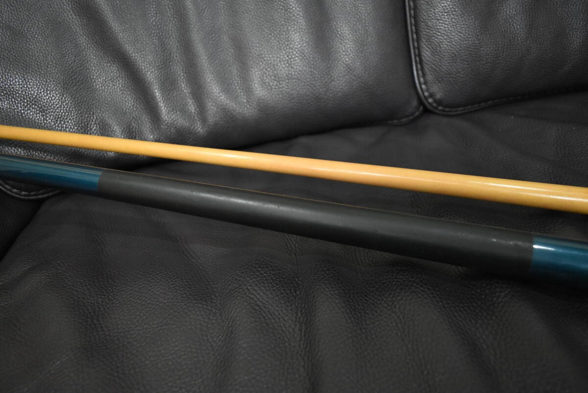 ビリヤード BLUE IMPACT CUSTOM CUE USED Lucasi LZ2000SPG Zero Flexpoint Sneaky Pete - Lucasi Teal