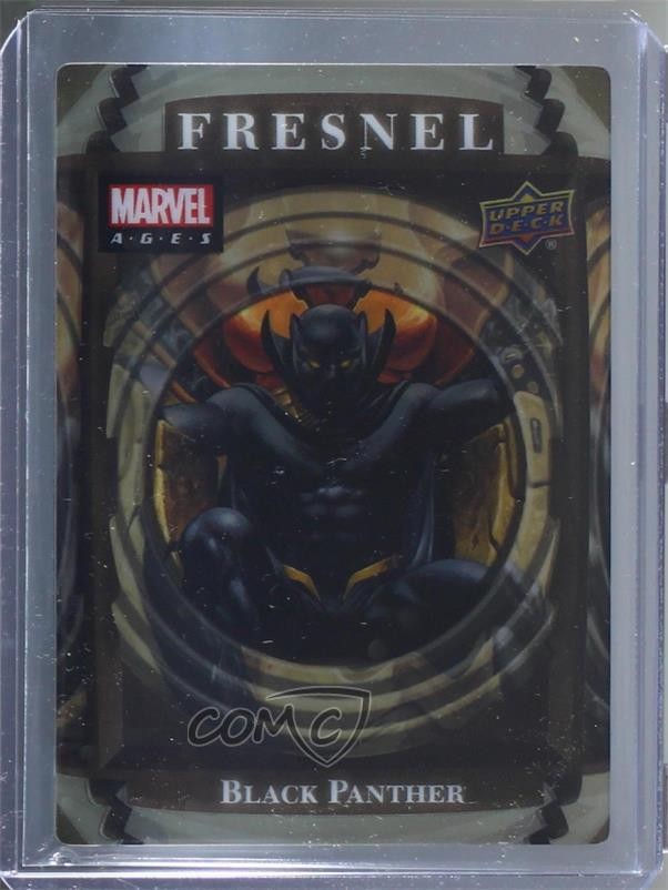 2020 Upper Deck Marvel Ages Fresnel SSP Black Panther #F-45 05uz