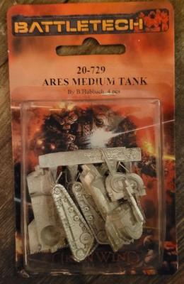 BattleTech 20-729 Ares Medium Tank (Standard)(2)(*See Per Order Flat Rate Shippi