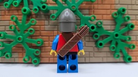 (S1 / 7 / 2) Lego Castle cas113a Crusader Lion from 6102