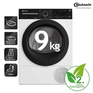 BAUKNECHT BT 9RC WS Wärmepumpentrockner 9kg Precision Dry RO_BT9RCWS_R