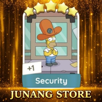 SECURITY_5_STAR_MONO_POLY_-GO_THE_SIM-PS_ONS_ALBUM_STICKERS FAST DELIVERY!