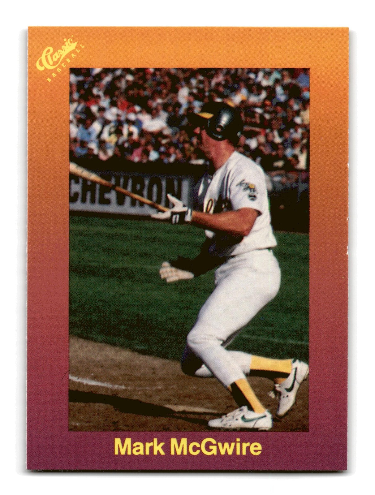 Mark McGwire 1989 Classic #104 Oakland Athletics NM-MINT