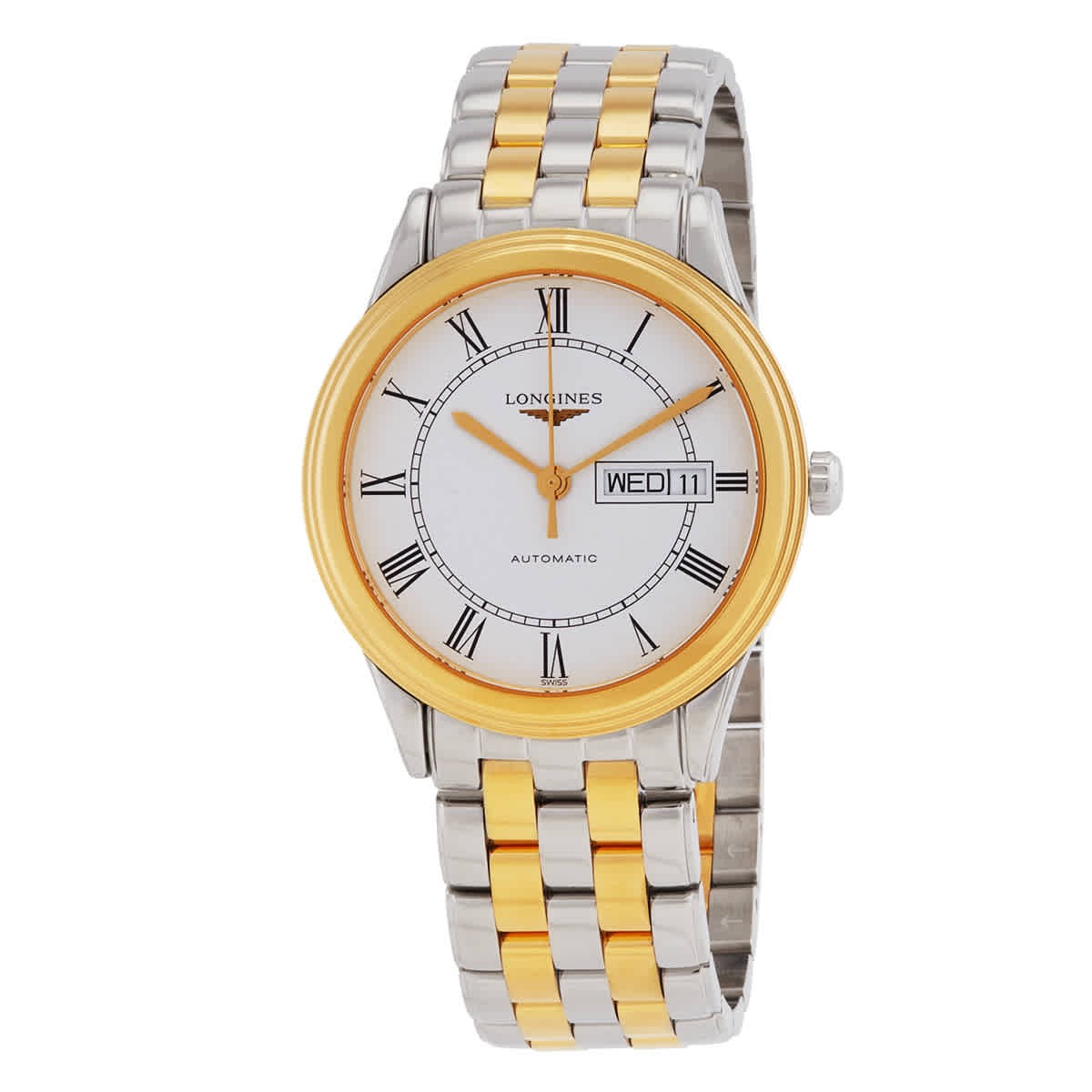 Longines Flagship Automatic White Dial Men Watch L48993217