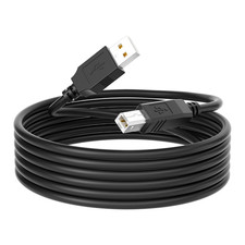 USB 2.0 Printer Cable 12 FT,USB 2.0 a to B Connector, High - Speed Data