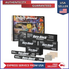 Dura-block 6pc Flexible Eva Foam Sanding Block Kit For Automotive Bodywork