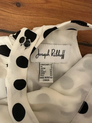 Joseph Ribkoff Dress Polkadots Size 34/US6, As New! - Bild 1 von 4