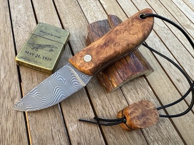 Custom Messer Damastmesser Sammlermesser  Schmiede Balbach Einzelstück Unikat  