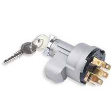 Ignition Switch with Lock Cylinder and Keys Compatible with 1955-1956 Chevrol...