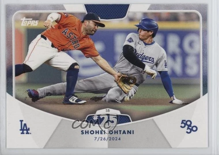 topps 大谷翔平 ohtani shohei 50/50 sp 56SB 2024 Topps 50/50: Shohei Ohtani - Shohei Ohtani #56 for sale | eBay