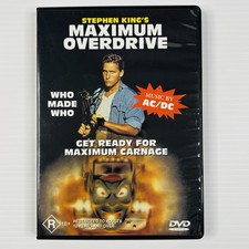 Maximum Overdrive DVD Region 4 PAL Tracked Postage