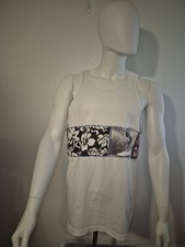 Vintage Ocean Pacific Tank Top Men  s Large Surfing Bold Graphic 90s Made in USA