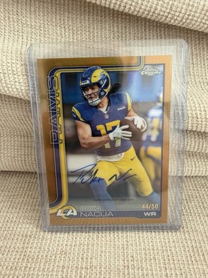 2025 Topps Chrome - Puka Nacua True Gold On-card Auto /50 eBay 1