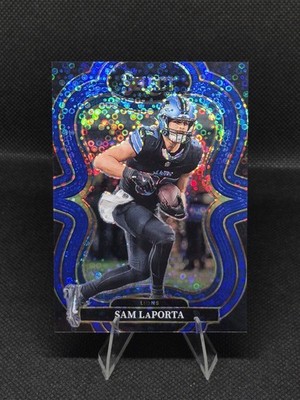 2025 Panini Select /25 Sam LaPorta Color Match Blue Disco Prizm Suite Level #371