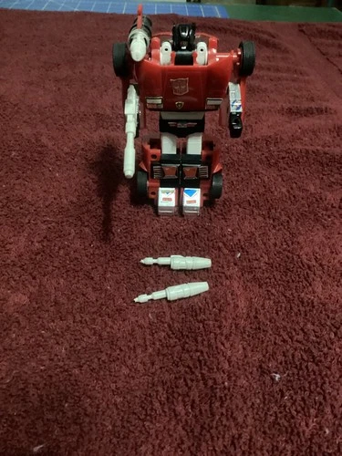 Vintage G1 Transformers Figure Sideswipe Complete