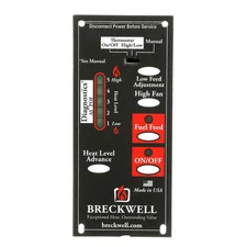 Breckwell Control Board For Digital Stoves With A 4 RPM Motor: A-E-301