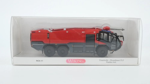 Wiking H0 0649 Rosenbauer FLF Bomberos Panther 6x6 | Condition: Gebraucht